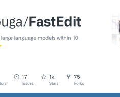 GitHub – hiyouga/FastEdit: ?Editing large language models within 10 seconds⚡