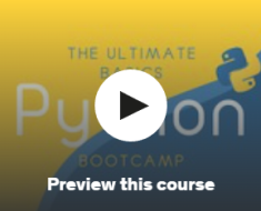 The Ultimate Python Basics – Bootcamp