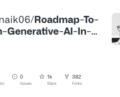 GitHub – krishnaik06/Roadmap-To-Learn-Generative-AI-In-2024