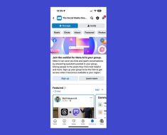 Meta Prompts Group Admins to Sign Up for New Generative AI Tools
