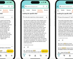 Amazon released a new generative AI feature to answer shopper's questions