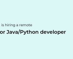 Remote Senior Java/Python developer at Luxoft