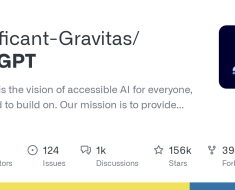 Significant-Gravitas/AutoGPT: AutoGPT is the vision of accessible AI for everyone, to use and to build on. Our mission is to provide the tools, so that you can focus on what matters.