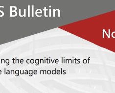 BIS bulletin – Testing the cognitive limits of large language models: “LLMs cannot, as yet, act as a substitute for the rigorous reasoning abilities necessary for some core analytical activities”