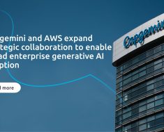 Capgemini and AWS expand strategic collaboration to enable broad enterprise generative AI adoption | Press Release