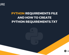 How to Create Python requirements.txt