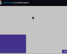 [P] I made live digit recognizer with machine learning and web technologies. (Live Demo in Comments…)