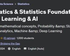 Mathematics & Statistics Foundations – Machine Learning & AI » SCRiPTMAFiA.ORG