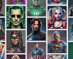 AI Celebrities Reimagined: See Them as Superheroes