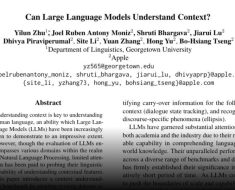 Can Large Language Models Understand Context?