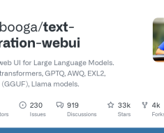 oobabooga/text-generation-webui: A Gradio web UI for Large Language Models. Supports transformers, GPTQ, AWQ, EXL2, llama.cpp (GGUF), Llama models.