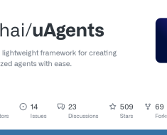 fetchai/uAgents: A fast and lightweight framework for creating decentralized agents with ease.