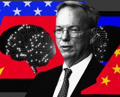 Eric Schmidt Warned Against China’s AI Industry. Emails Show He Also Sought Connections to It